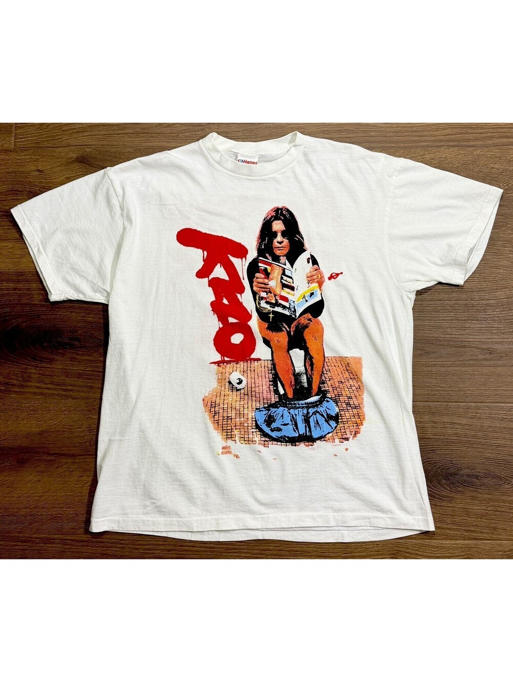 1992 Ozzy Osbourne No More Tours T-Shirt XL - SINGLE STITCH - HANES #15A